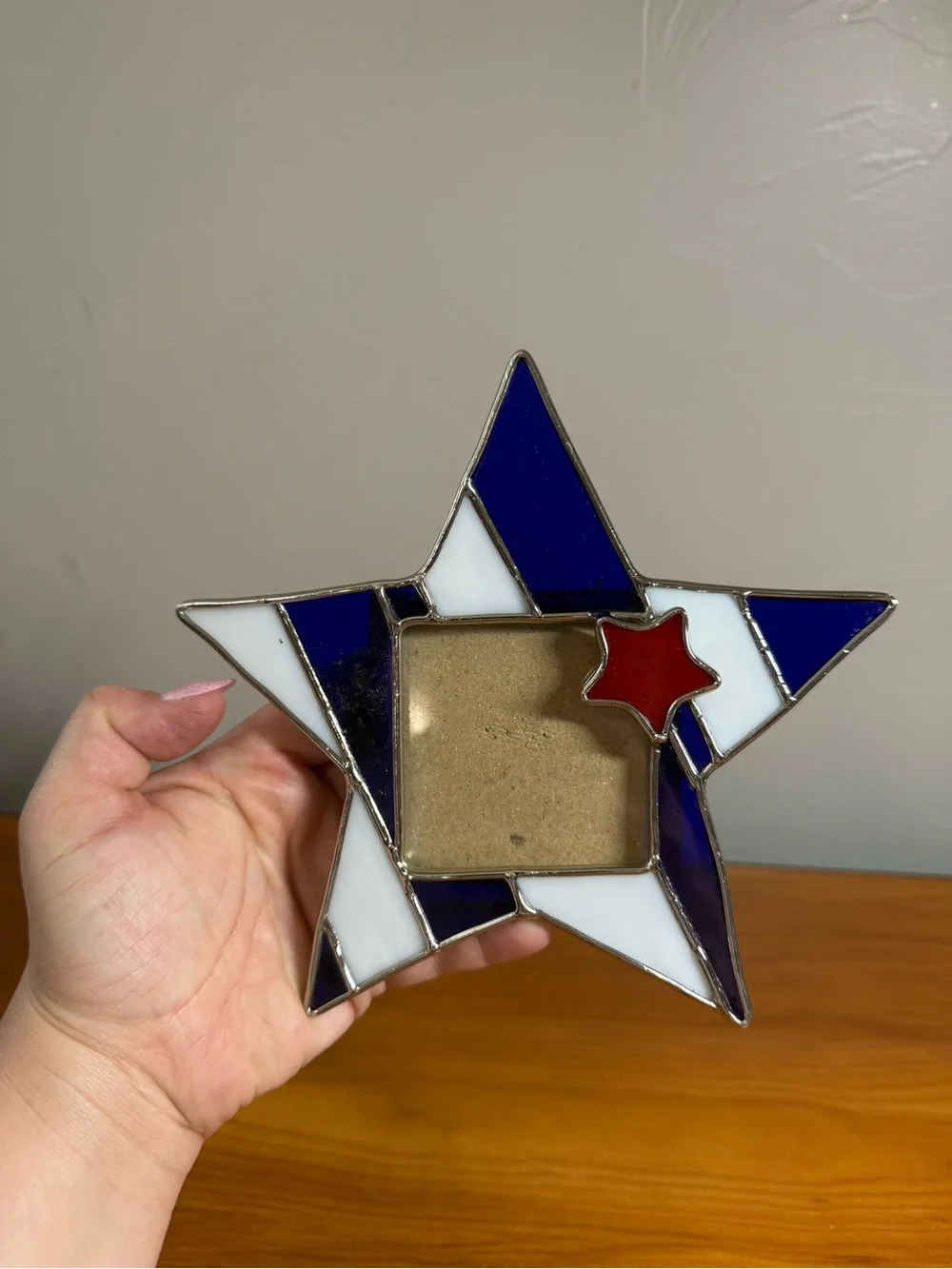 Handmade small stained